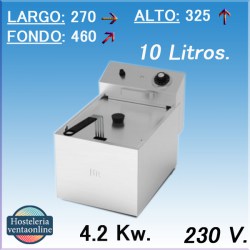 HR FAINCA Freidora Eléctrica FD10LS